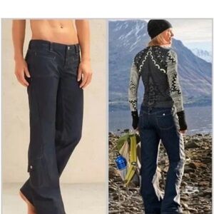 Dark Blue Cargo Pants
